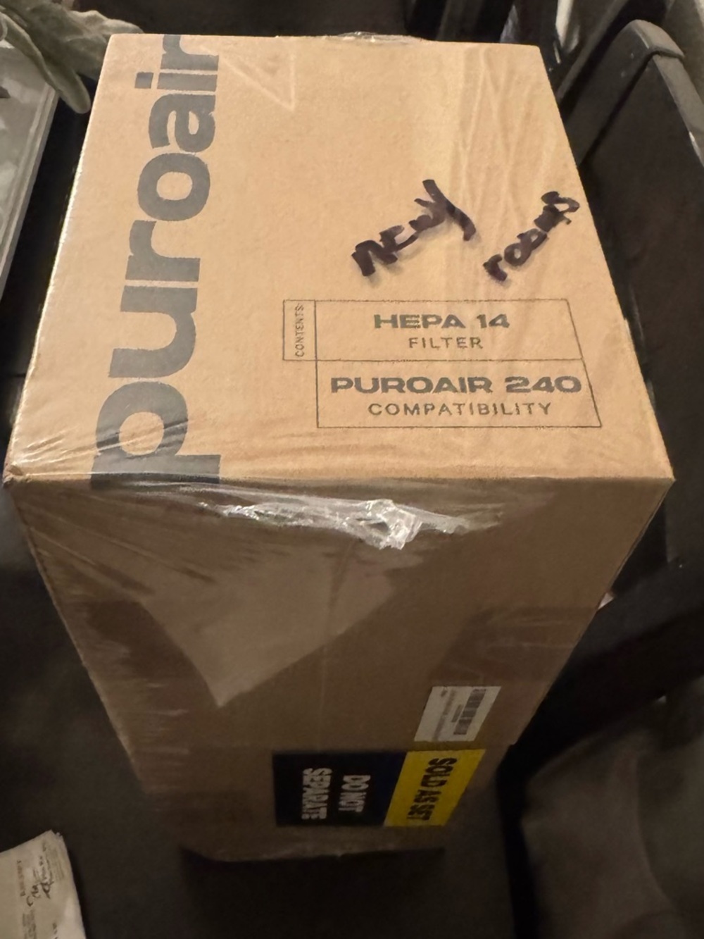 PuroAir HEPA-14 Replacement Filter - Brown